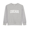 Chicago, Illinois Toddler Sweatshirt - Chicago Toddler Crewneck Sweatshirt