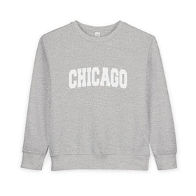 Chicago, Illinois Toddler Sweatshirt - Chicago Toddler Crewneck Sweatshirt
