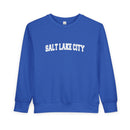 Salt Lake City, Utah Sweatshirt - Salt Lake City Toddler Crewneck Sweatshirt-2