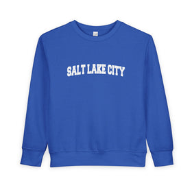 Salt Lake City, Utah Sweatshirt - Salt Lake City Toddler Crewneck Sweatshirt