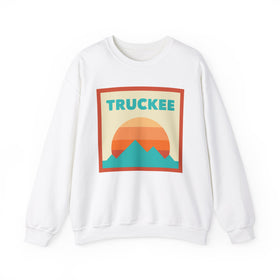 Retro Truckee, California Sweatshirt, Mountain Sun Design, Unisex Crewneck, Gift for Outdoorsy Friends, Vintage Truckee, California Jumper