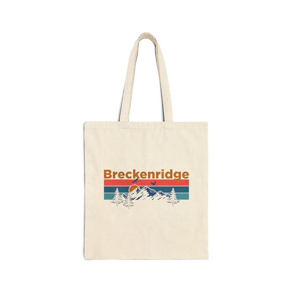 Breckenridge, Colorado Tote Bag - Cotton Canvas Breckenridge Bag