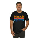 Moab, Utah Shirt - Mountain Sunset Unisex Moab T-Shirt-101