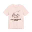 Leavenworth, Washington Mountain T-Shirt — Vintage Gondola Ski Mountain Tee-3
