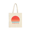 Nashville, Tennessee Retro 80s Cotton Canvas Nashville Tote Bag