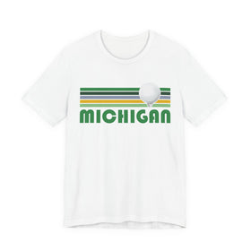 Golf Michigan T-Shirt - Retro Golf Unisex Michigan Shirt