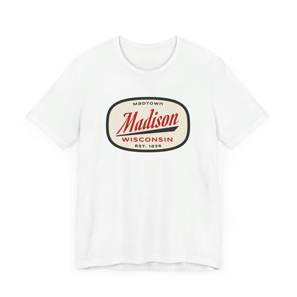 Madison, Wisconsin T-Shirt - Retro Unisex Madison Shirt