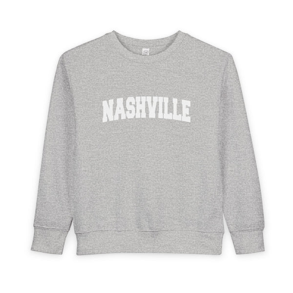 Nashville, Tennessee Sweatshirt - Nashville Toddler Crewneck Sweatshirt