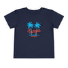 Tampa, Florida Toddler T-Shirt - Retro Palm Tree Toddler Tampa Shirt