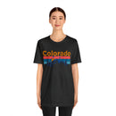 Colorado T-Shirt - Mountain Sunset Unisex Colorado Shirt-45