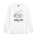Park City, Utah Long Sleeve T-Shirt - Ski Mountain Gondola-1