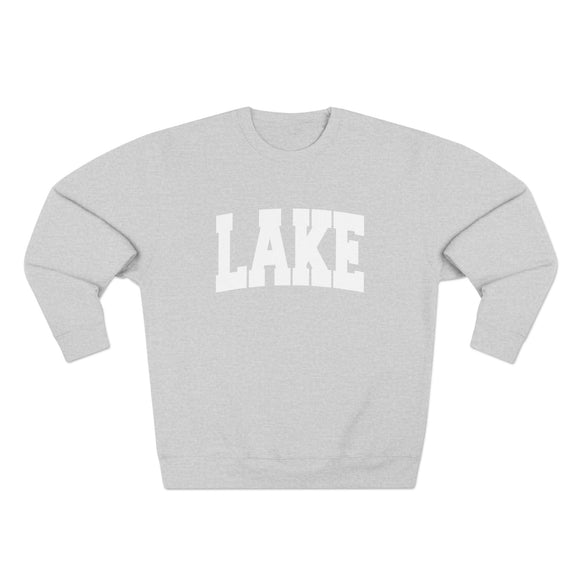 Premium Lake Retro Graphic Sweatshirt