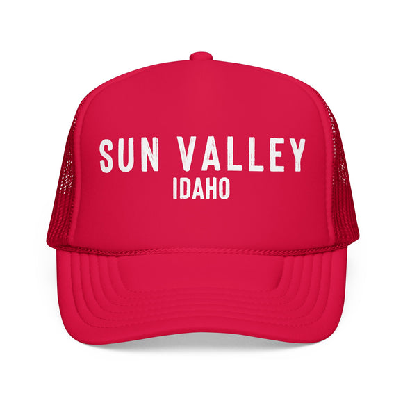 Sun Valley, Idaho Trucker Hat - Foam Sun Valley Cap