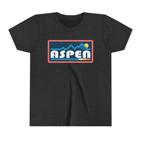 Aspen, Colorado Youth Graphic Tee - Kids Aspen T Shirt