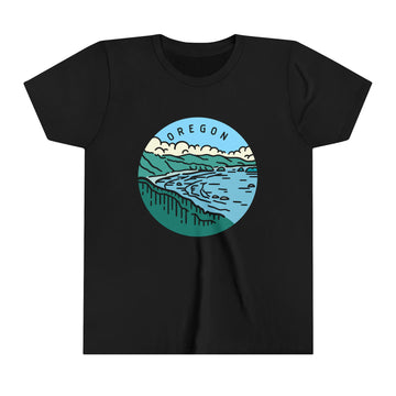 Oregon Youth T-Shirt - Unisex Kids Oregon Shirt - 0