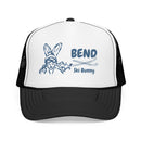 Bend, Oregon Ski Bunny Trucker Hat-4