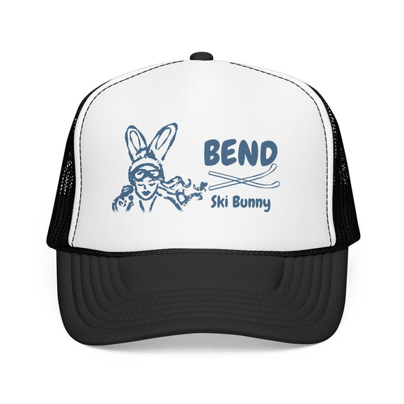 Bend, Oregon Ski Bunny Trucker Hat