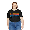 Bozeman, Montana Shirt - Mountain Sunset Unisex Bozeman T-Shirt-38