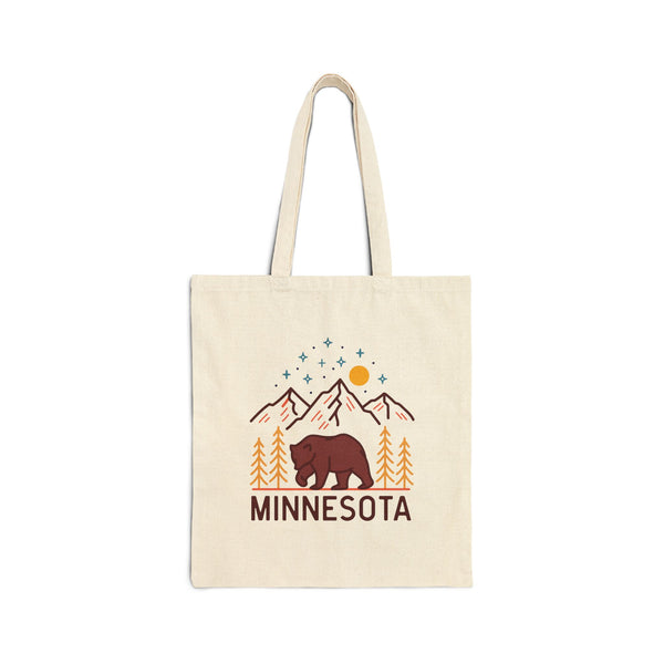 Minnesota Tote Bag - Cotton Canvas Minnesota Bag