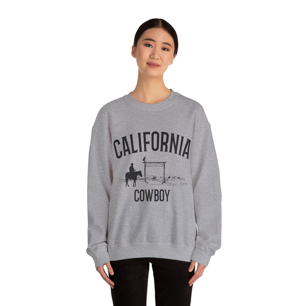California Sweatshirt - Mountain Cowboy Graphic Crewneck