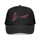 North Conway, New Hampshire Ski Bunny Foam Trucker Hat-2