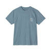 Colorado Pocket Tee Shirt, Garment-Dyed Shirt, Mountain Graphic Tee, Comfort Colors