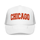 Kids Chicago Foam Trucker Hat – Vintage Orange Arch Logo Mes