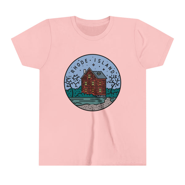 Rhode Island Youth T-Shirt - Unisex Kids Rhode Island Shirt
