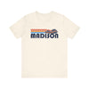 Madison, Wisconsin T Shirt - Retro Jetski PWC Graphic Tee