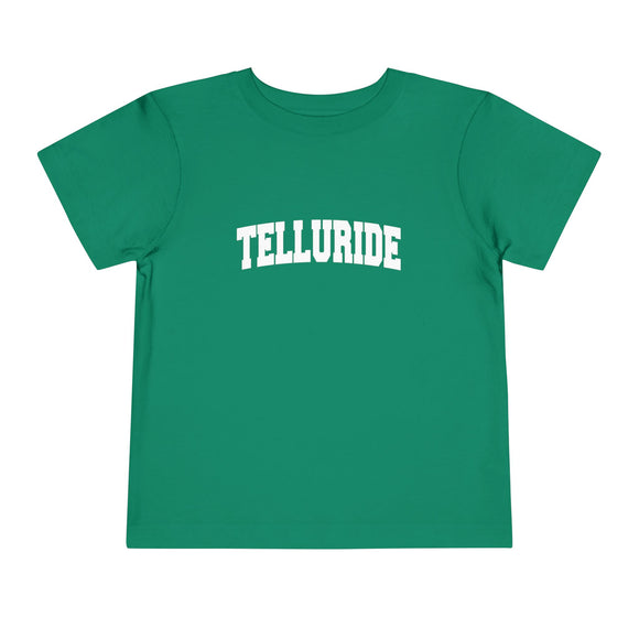 Telluride, Colorado Toddler Graphic Tee - Kids Telluride Vacation T-Shirt