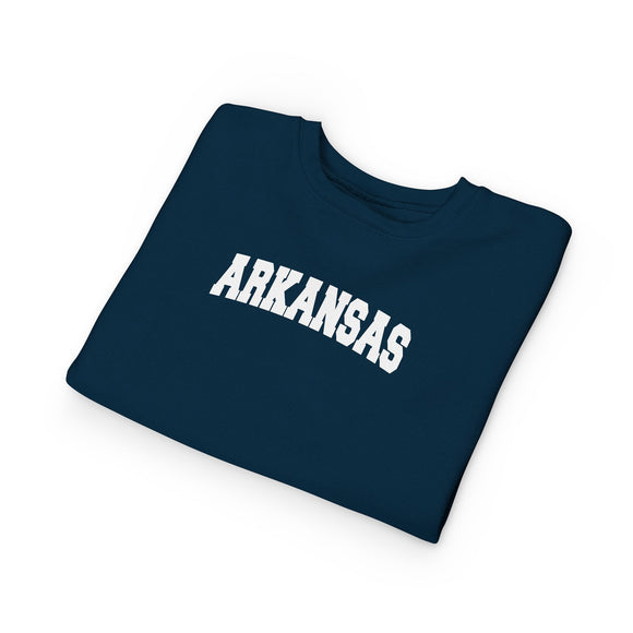 Arkansas Toddler Sweatshirt - Arkansas Toddler Crewneck Sweatshirt