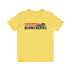 Miami Beach, Florida T Shirt - Retro Jetski PWC Graphic Tee