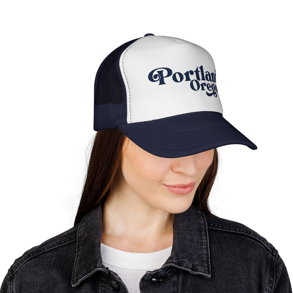 Portland, Oregon Retro Trucker Hat