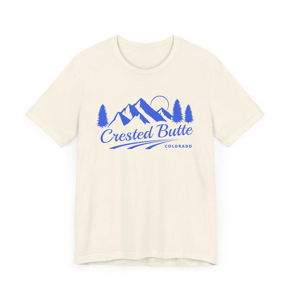 Crested Butte, Colorado T-Shirt - Retro Mountain Unisex Crested Butte Shirt
