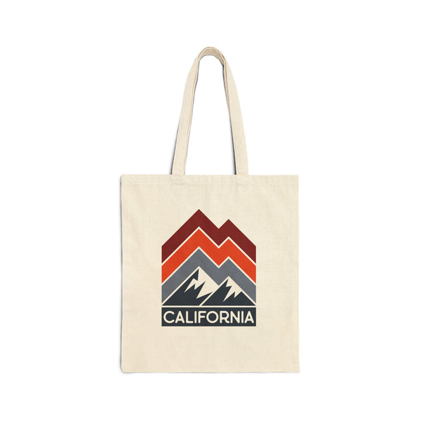 California Cotton Canvas California Tote Bag