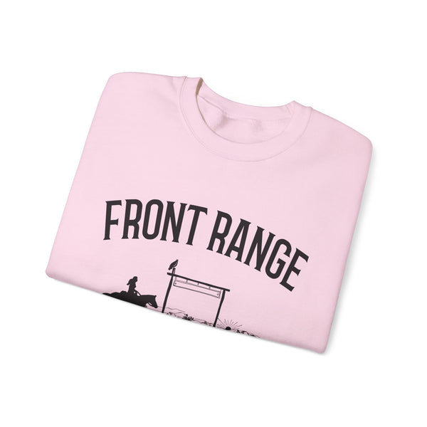 Front Range, Colorado Sweatshirt - Mountain Cowgirl Graphic Crewneck