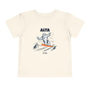 Alta, Utah Yeti Snowboard Toddler Tee-1