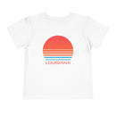 Louisiana Toddler T-Shirt - Retro 80s Unisex Toddler Louisiana Shirt-2