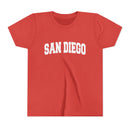 San Diego, California Youth Graphic Tee - Kids San Diego T Shirt-5