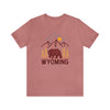 Wyoming T-Shirt - Retro Unisex Wyoming Shirt