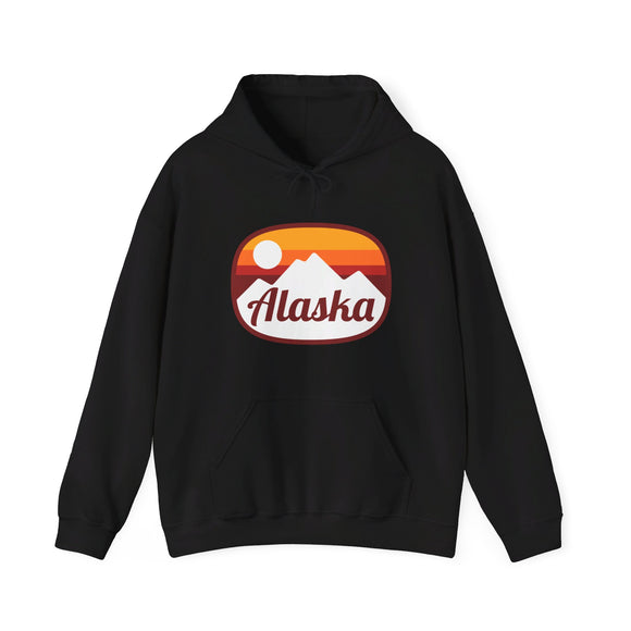 Alaska Hoodie - Retro Ombre Unisex Alaska Hoodie Sweatshirt