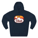 Premium Utah Hoodie - Retro Unisex Sweatshirt-5