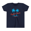 Daytona Beach, Florida Youth Shirt - Retro Palm Tree Daytona Beach Kid's T-Shirt-1