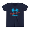 Daytona Beach, Florida Youth Shirt - Retro Palm Tree Daytona Beach Kid's T-Shirt
