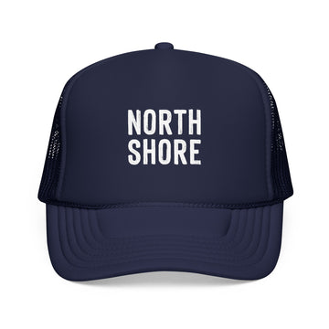 North Shore, Chicago Trucker Hat - Foam North Shore Cap