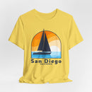 San Diego, California T Shirt - Sailboat Tee-14