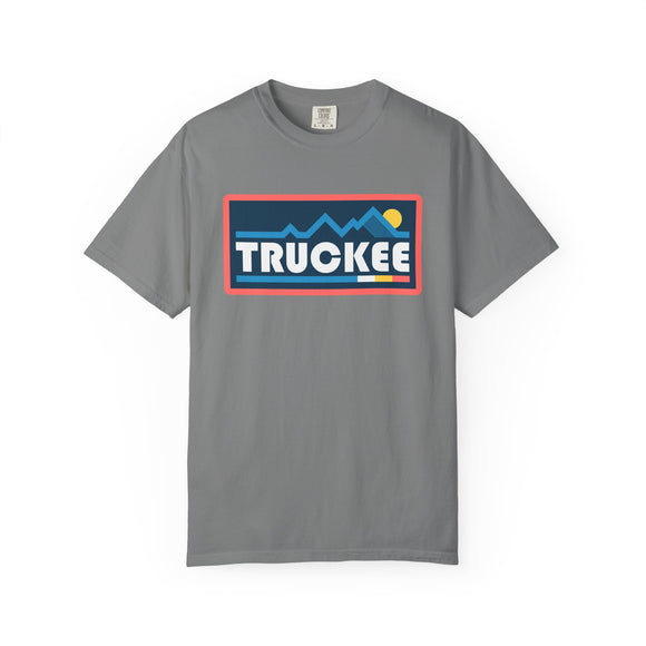 Truckee, California Graphic Tee, Comfort Colors Retro Mountain Unisex Truckee T shirt
