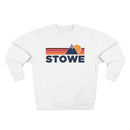Premium Stowe, Vermont Mountain Lines Graphic Sweatshirt-2