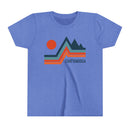 Chattanooga, Tennessee Youth Shirt - Retro Mountain Chattanooga Kid's T-Shirt-1