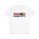 Retro Park City, Utah T-shirt, Mountain Tee, Vintage Park City Unisex Jersey Shirt, Outdoor Hiking Apparel-1